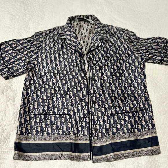 DIOR CHEZ MOI SHORT-SLEEVED SHIRT - Picture 1 of 3